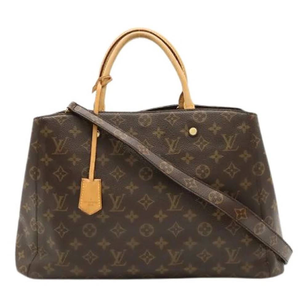 Louis Vuitton Vintage - Pre-owned Montaigne Monogram Tote Bag Vintage - Dam - ONE Size -
