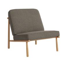 DUX - Domus Chair Wood - Tosca 24 - Lænestole - Alf Svensson - Træ farvet - Læder/Metal/Træ/Tekstilmateriale/Skum