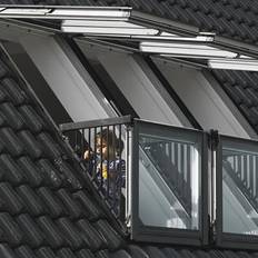 Takfönsterbalkong Velux CABRIO BxH: 94x252 cm, Solo 7 Komplett In & Utv. Anslutn.