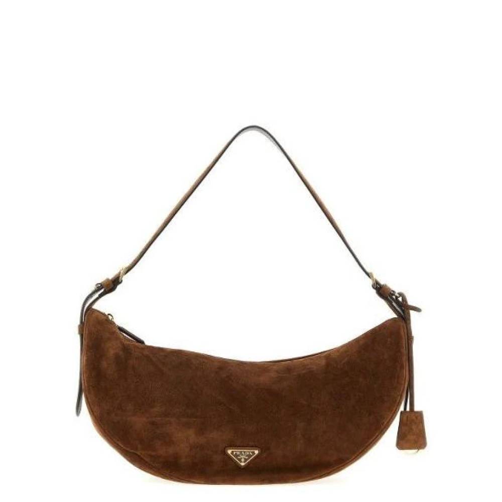 Prada Vintage Pre-owned Reedition Dumurun Stor Skuldertaske - Vintage - Dame - Brun - ONE SIZE - Uld