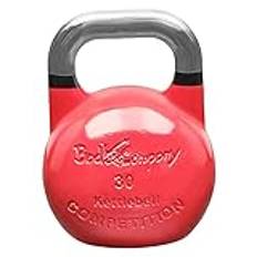 Bad Company Competition kettlebell I Stålhantel I svänghantel träning i olika viktnivåer I 30 kg