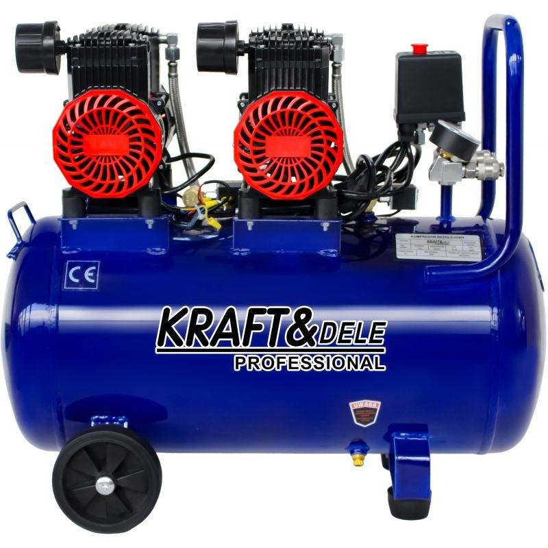 Oljefri kompressor 50L 3000W 475 l/min