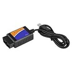 Obd2 Till Usb, Obd Till Usb-kabel Bil USB-kontakt V1.5 OBD2 Diagnostisk Kabelgränssnittsskanner för Benz för BMW för Citroen Odb2 Till Usb PyOBD Av Donour Sizemore för MacOSX och Linux för Hyundai