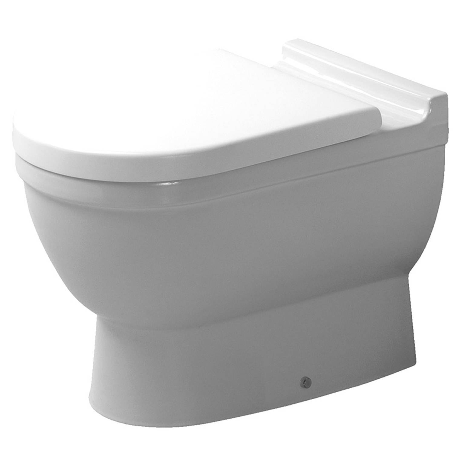 Duravit Starck 3 toilet, back-to-wall, hvid