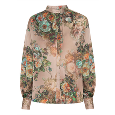 Karmamia Cornelia Shirt - Skjorte - Daisy Mocha