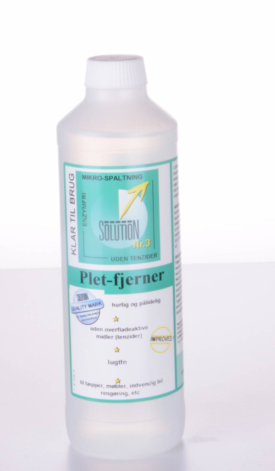 Solution Nr. 3 pletfjerner 500ml