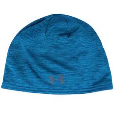 Under Armour - Blå traditionalbeanie Beanie - Storm Midnight Navy Beanie @ Hatstore