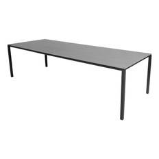 Pure Bord 280x100 cm - Basaltgrå/Lavagrå