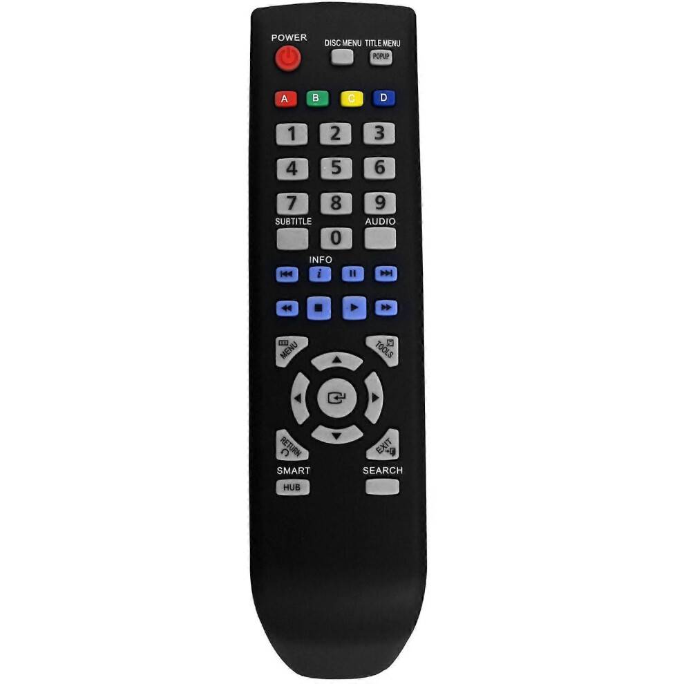 AK59-00113A Reservefjernbetjening til Samsung Blu-ray DVD-afspillere kompatibel med BD-D5300 BD-D5250C BD-D5300C og BD-D5300/EN_M