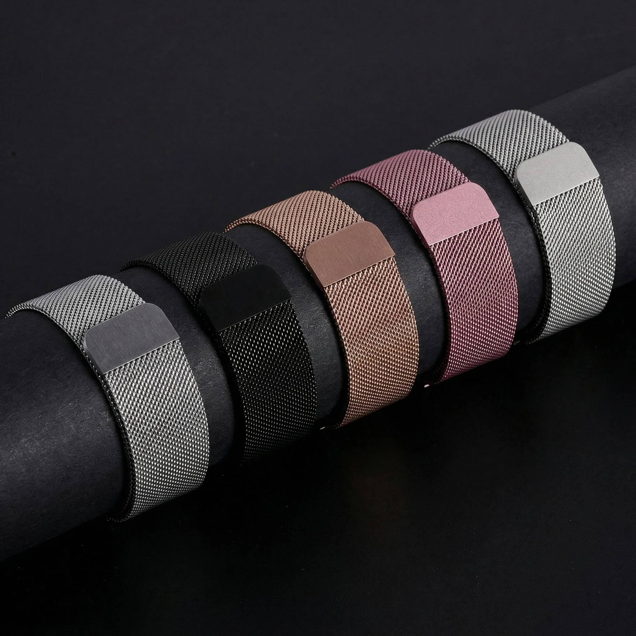 Milanese Loop Strap For Apple Watch Band 46mm 44mm 45mm 42mm 41mm 40mm 49mm Ultra 3 2 SE 9 8 7 6 5 Bracelet Correa For iWatch