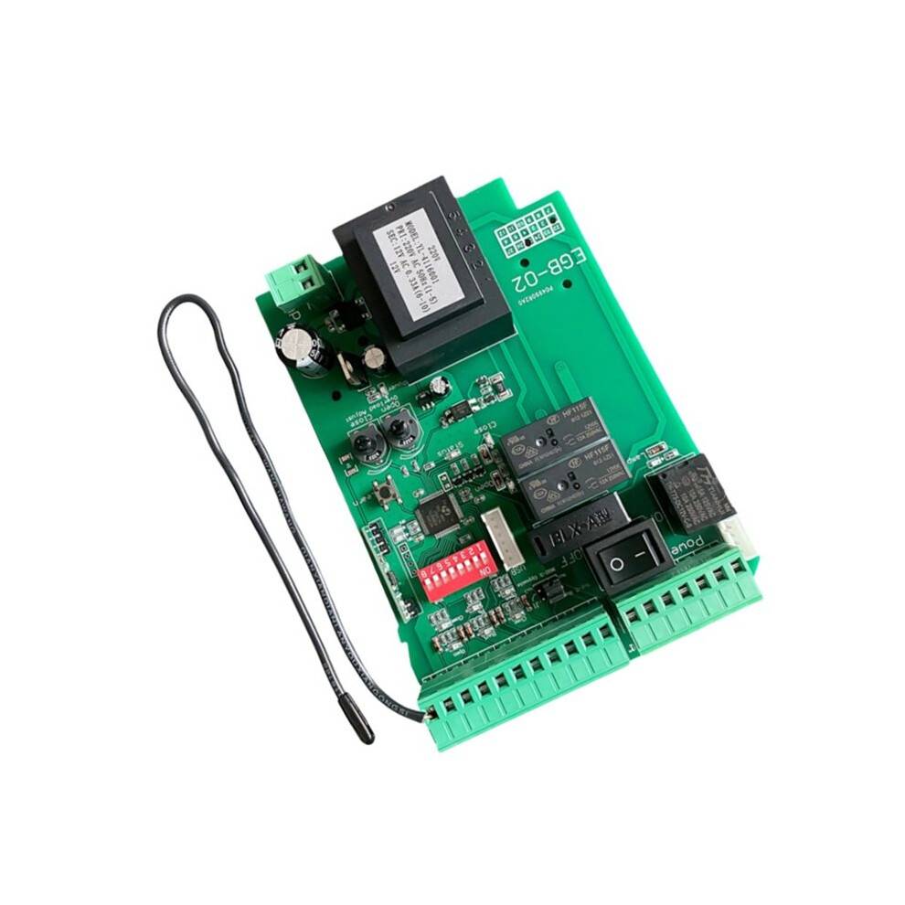 AC220 Automatic Sliding Gate Motor Control Board +5 Remote Control for Sliding Gate Opener Access Control System