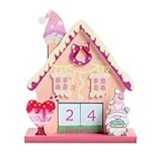 Christmas Countdown Calendar 2024, Festive Countdown Calendar, Wooden Christmas Advent Calendar, Reusable Countdown Calendar, Christmas Calendar Detachable Blocks Tabletop Ornaments For Home, Desktop