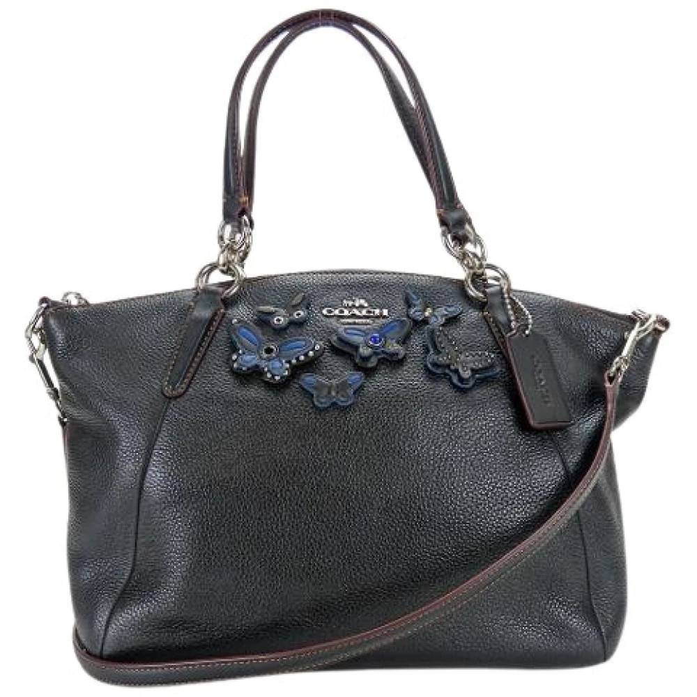 Coach Pre-owned Pre-owned Leather Håndtaske - Vintage - Dame - Sort - ONE SIZE - Læder