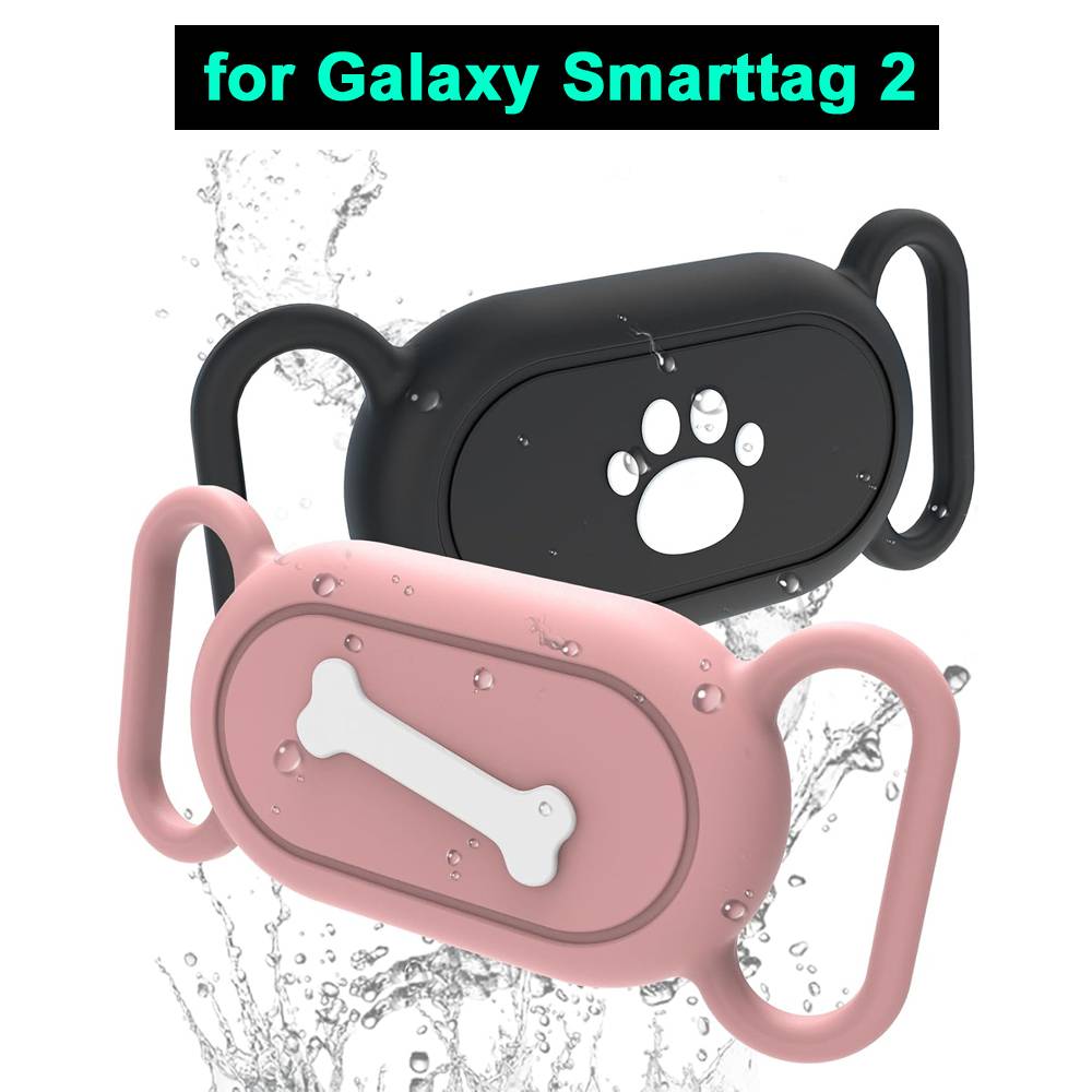 for Galaxy Smarttag 2 Silicone Protective Case Waterproof Pet Collar Holder Anti-lost Tracker Cover for Smarttag2 Accessories