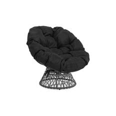 Comfort Garden Cozy Fåtölj - Grå Utefåtölj & loungefåtölj Grå,Svart Tyg