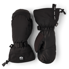 Hestra Army Leather Extreme Mitt: Svart / 6