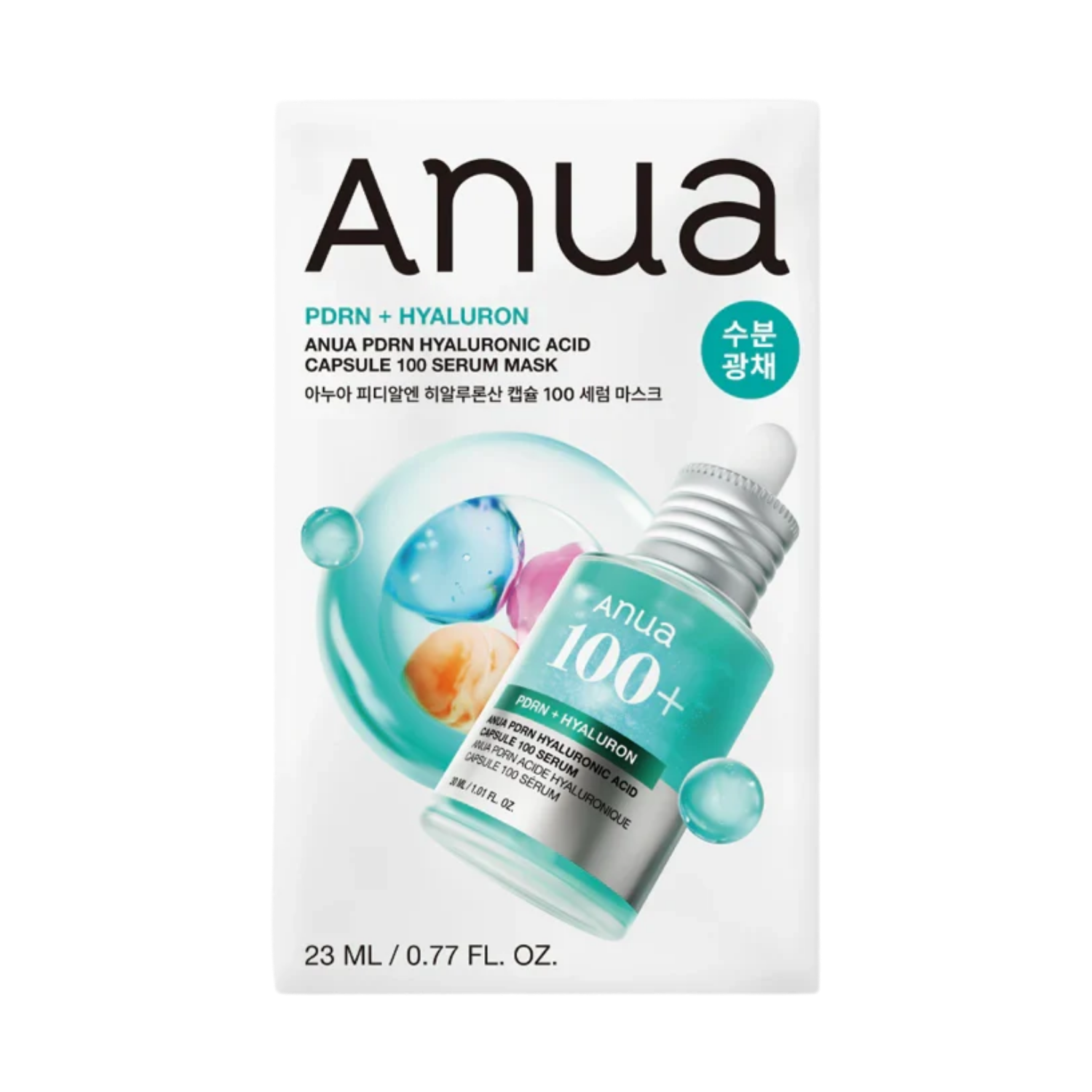 Anua PDRN Hyaluronic Acid Capsule 100 Serum Mask 23ml.