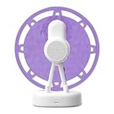 mivceklw Bärbar trådlös högtalare, Ferris Wheel Speaker, trådlöst ferris hjul, liten trådlös högtalare, bärbar Ferris Wheel, Dynamic Waves Player, Ferris Wheel Lights, bärbar högtalare, trådlös S