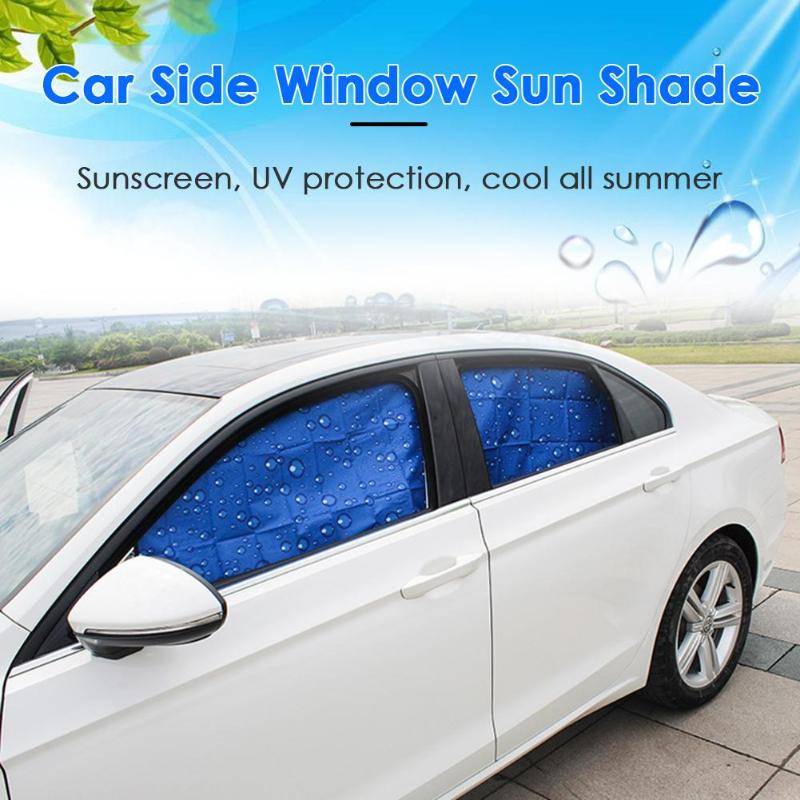 Bil solskydd sommar magnetiskt uv skydd gardin sidofönster solskydd auto styling solskydd - Höger fönster