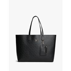 TH Monogram Tote Bag - BLACK - One Size