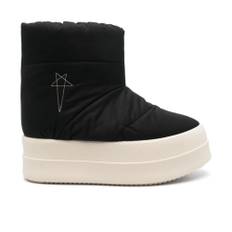 Rick Owens, Sko, Herre, Sort, 41 EU, Uld, Lunar Low Bumper Støvler