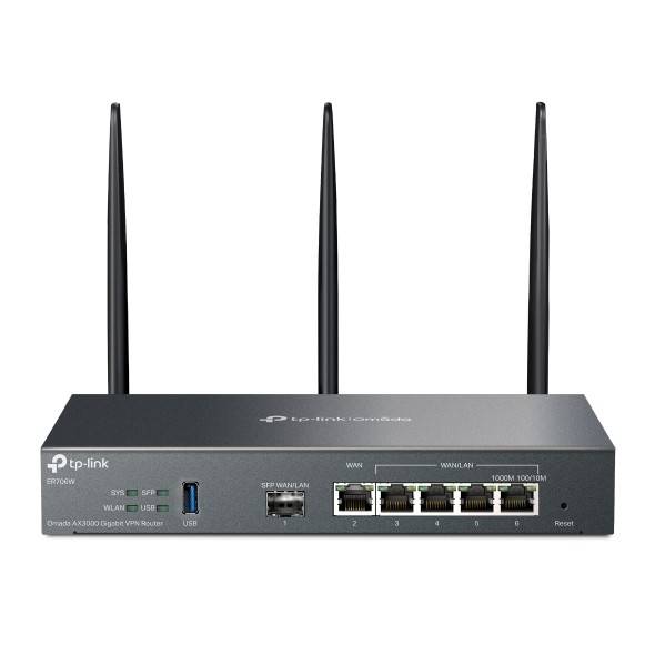 TP-Link Omada Router ER706W, AX3000, Gigabit VPN Router
