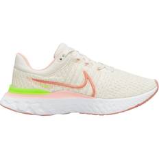Nike - React Infinity Run Flyknit 3 Løbesko - Dame - 38.5 - Hvid
