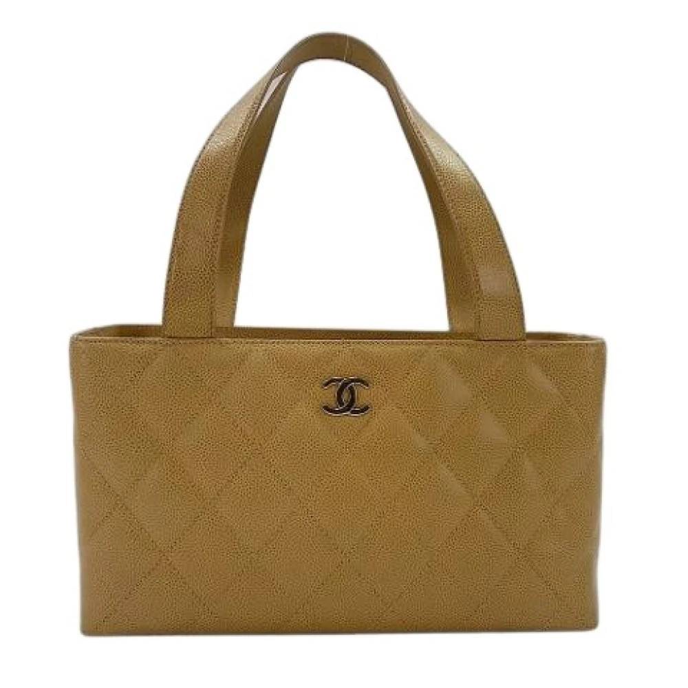 Chanel Vintage Pre-owned Matelasse Tote Bag - Vintage - Dame - Beige - ONE SIZE -