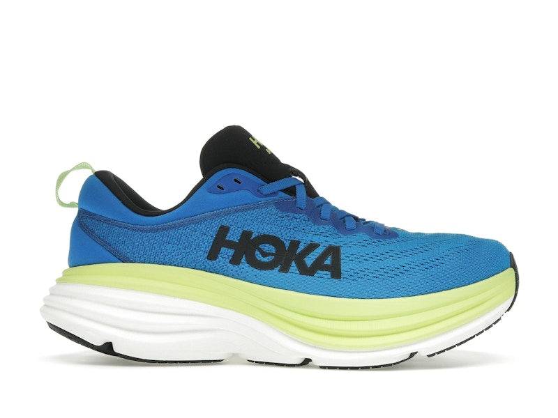 Hoka One One Bondi 8 Electric Cobalt Lettuce - 45 1/3 / Standard