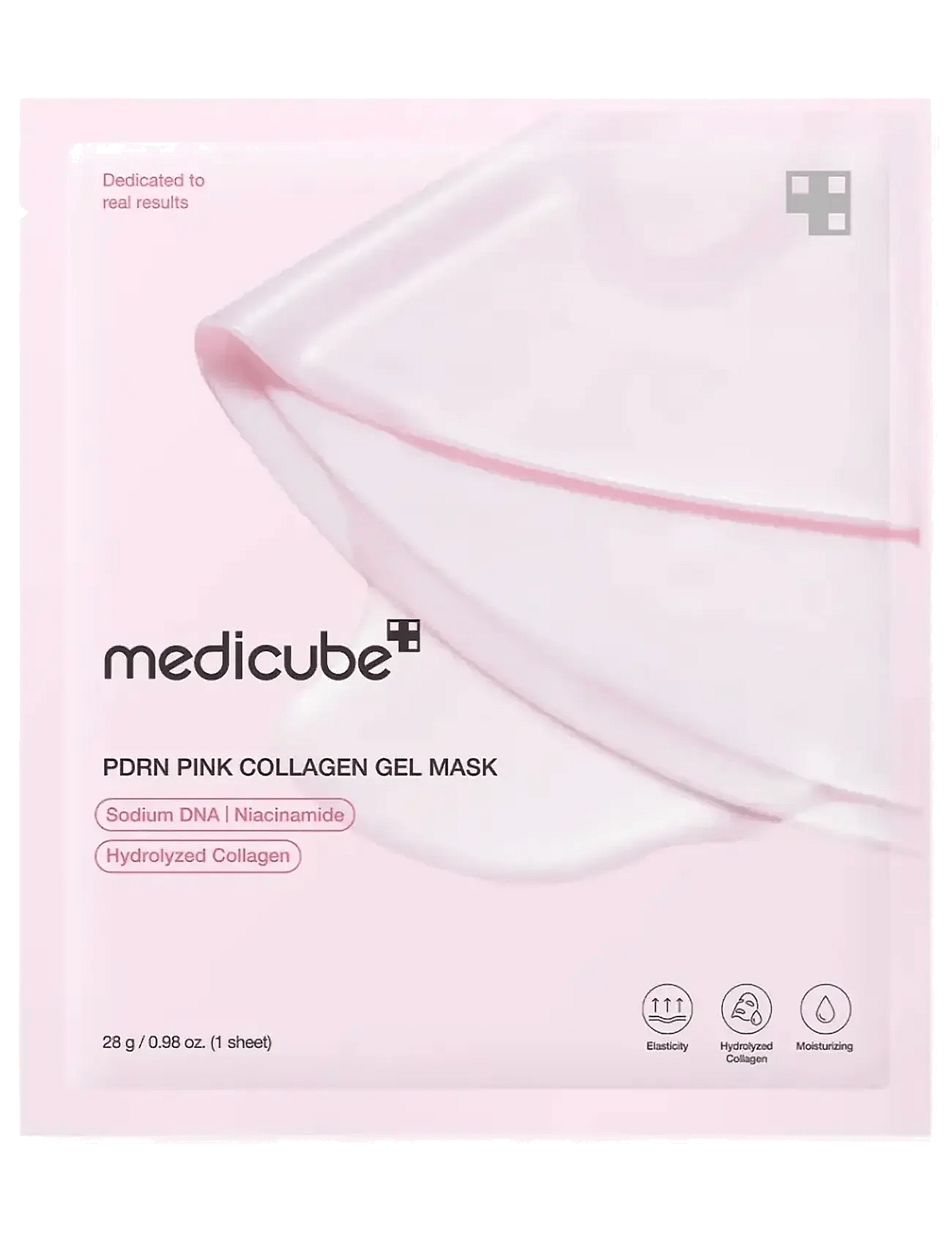 Medicube Pdrn Pink Collagen Gel Mask - Nude - 1 PCS