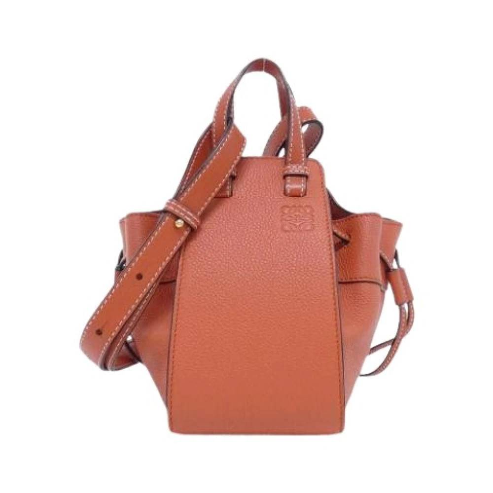 Loewe Pre-owned Pre-owned Mini Skuldertaske - Vintage - Dame - Rød - ONE SIZE - Uld