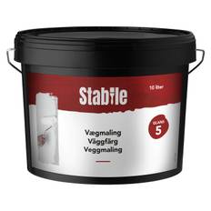 Vægmaling 5 hvid 9 liter - Stabile