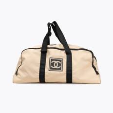 CHANEL Sport Ligne Duffle Bag - Beige
