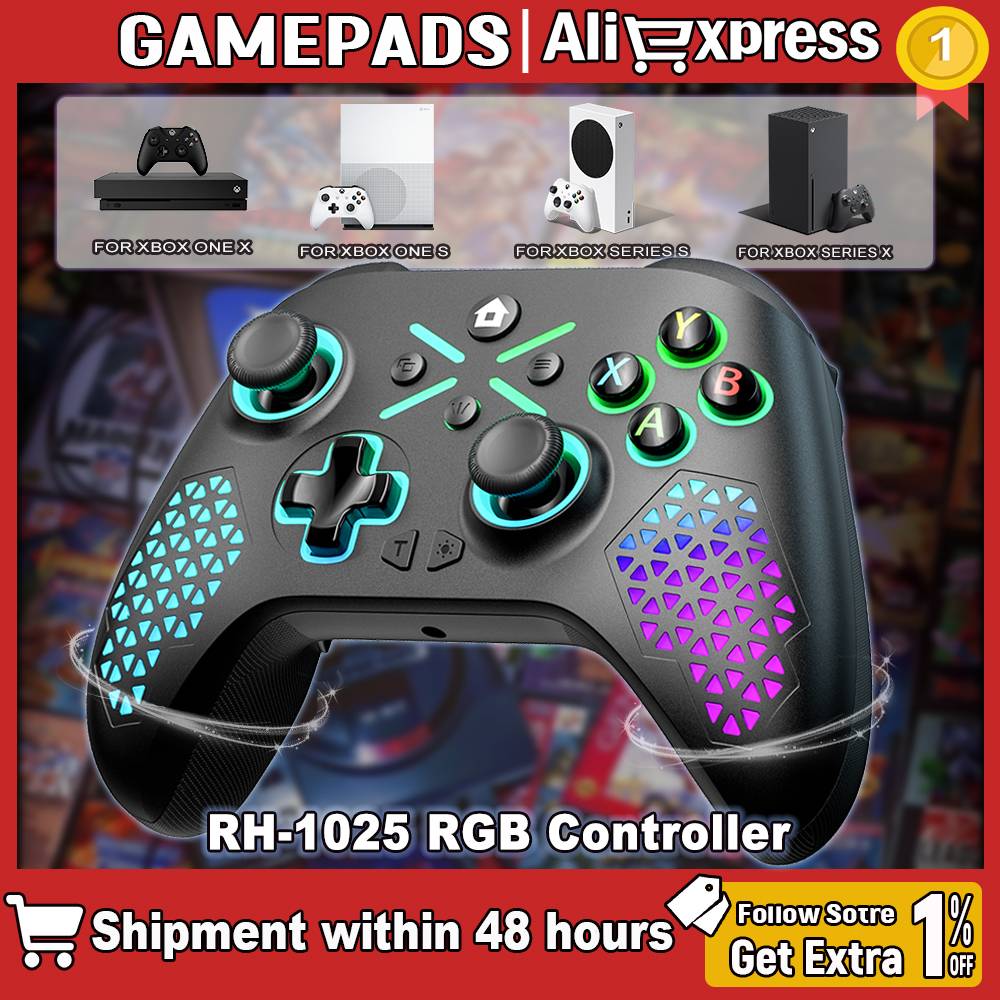 Wireless Gamepad For Xbox One ,Xbox Seris S ,Xbox Series X Console Win 7 8 10 Dual Vibra Six Axis Gyroscope Game Xbox Controller