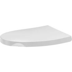 Saniscan Sign soft toiletsæde med lady grip i hvid, med BS17 Soft close beslag