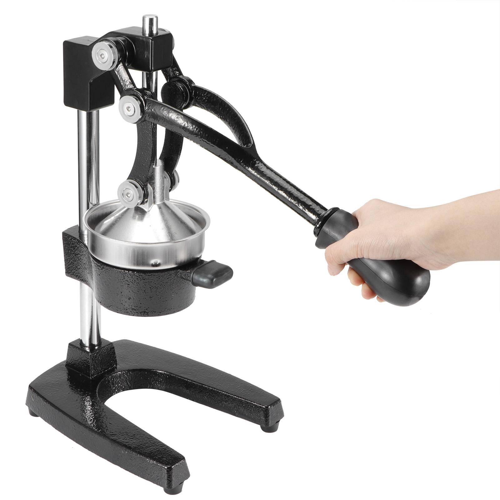 Citruspress i rostfritt stål Apelsin- och citronjuicer Pressmaskin Handpress Juicer gray
