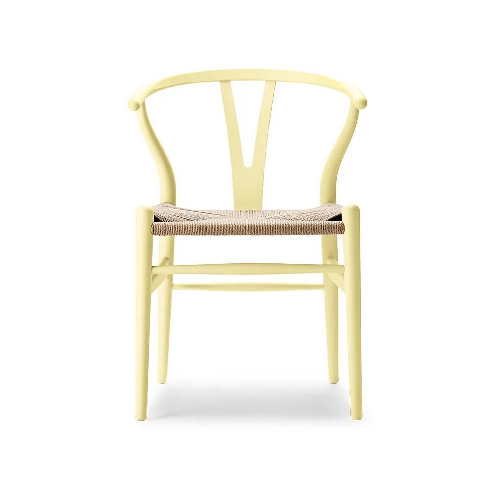 Carl Hansen & Søn CH24 Y-stol Soft Crawford Wegner Hollyhock-naturflätad
