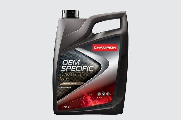 Engine Oil Champion OEM Specifik 0W20 C5 RFE 5L