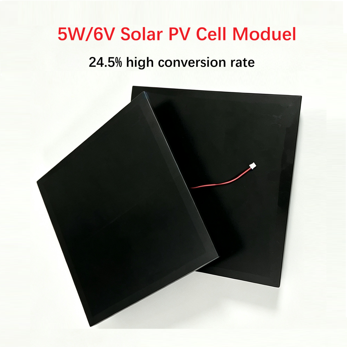 Mini 5W Solar Panel 6V Cell Module Photovoltaic Board Outdoor DIY 170mmx170mm Solar Charging Pane for Battery Charger With Wire