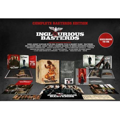 Inglourious Basterds (Zavvi Complete Basterds Edition) (4K UHD + BD) (Import svensk text)