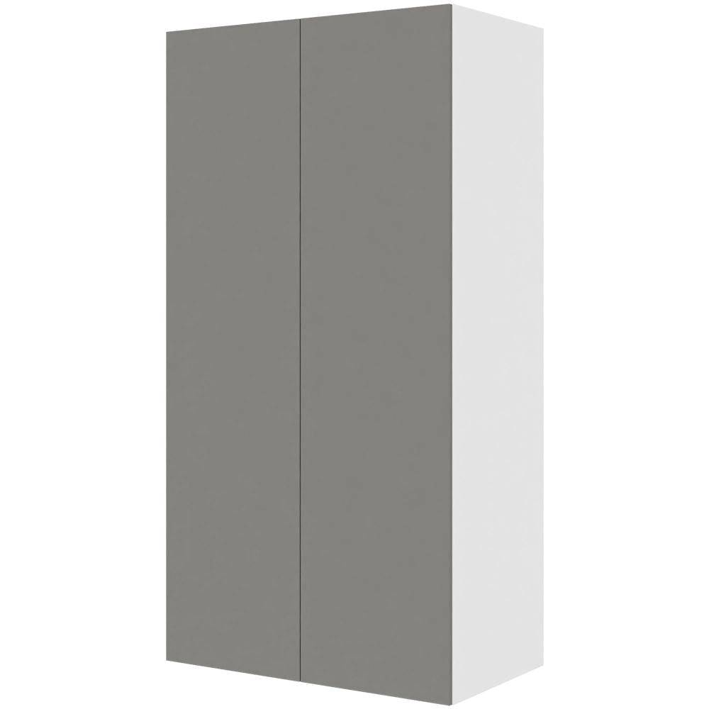 Multi-Living Køkken højskab i Cibo Grigio 128 tomt H: 195,2 cm D: 60,0 cm - 2 låger - Bredde: 100 cm