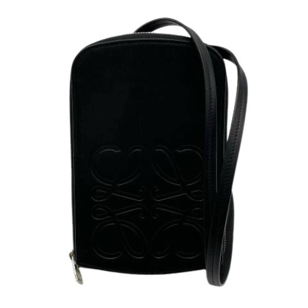 Loewe Pre-owned Pre-owned Skuldertaske - Vintage - Dame - Sort - ONE SIZE - Uld