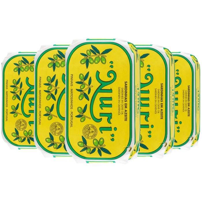 Nuri Sardiner Olivolja 5x125g