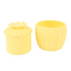 Butter Crock with Lid Water Line Heat Resistant Silicone Butter Keeper for Kitchen Dark Green gul