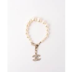 CHANEL Imitation Pearl Bracelet - Silver
