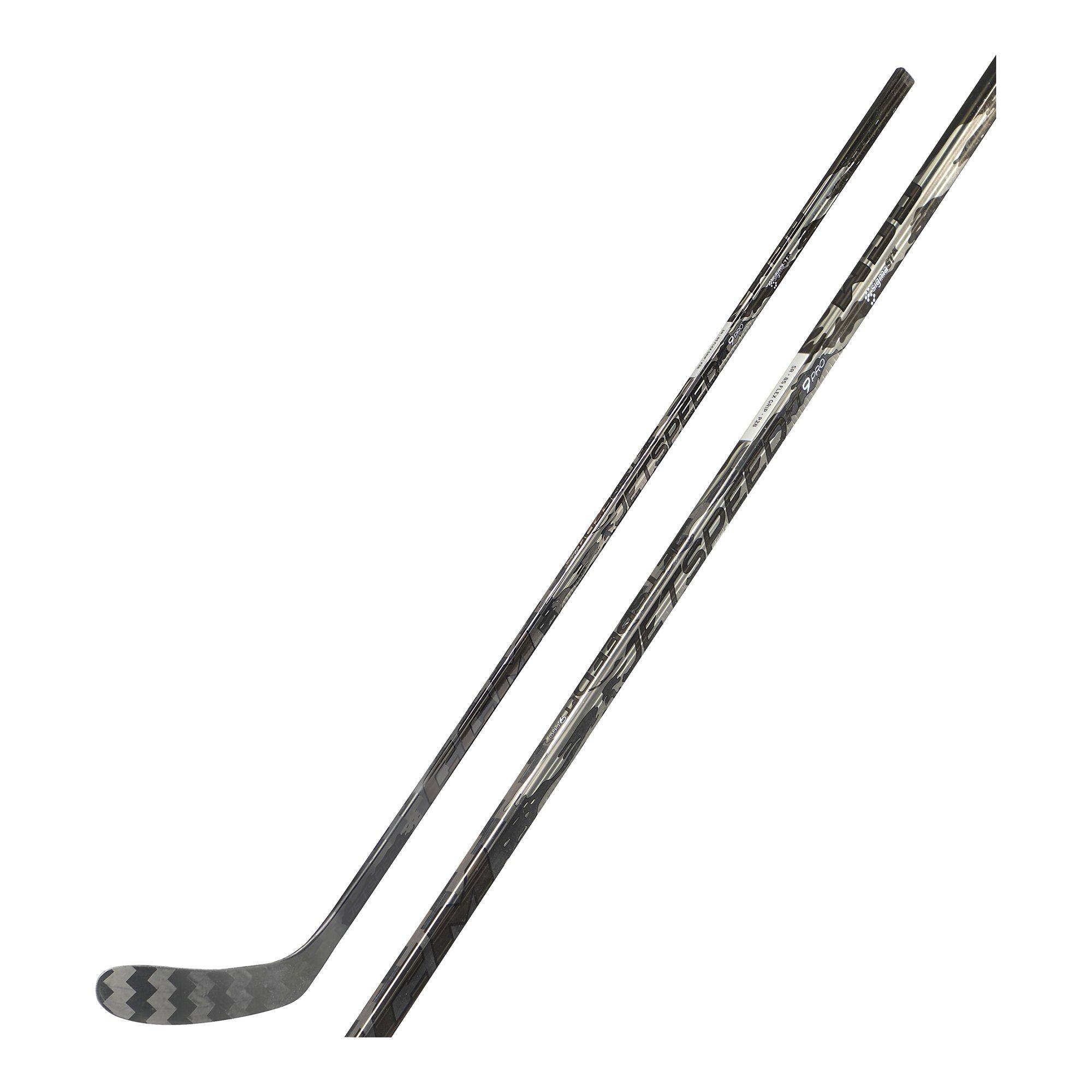 CCM Jetspeed FT9 Pro Hockeyklubba - Int (Charcoal)
