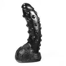 Dark Crystal Black DC22 Dildo 22cm - svart