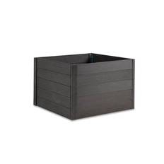 Komposit højbed 60 x 60 x 40 Uden bundplade og hjul