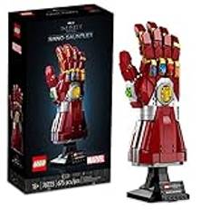 LEGO Marvel Nano Gauntlet, Iron Man Model with Infinity Stones, 76223 Avengers: Endgame Film Set, Collectable Memorabilia, Gift Idea for Adults and Teens