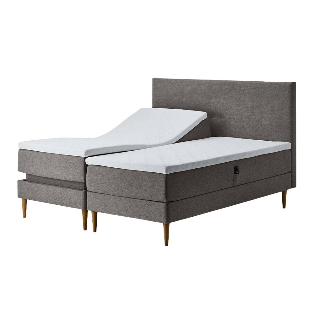 Tempur Relaxation Ställbar Säng 160x200 Titanium (160x200)